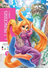 Французька розмальовка "Princesses Tome 2" від Disney