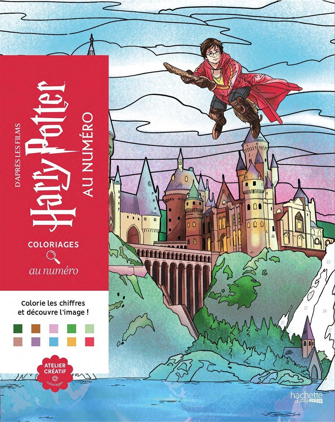 Французька розмальовка "Harry Potter au numéro"