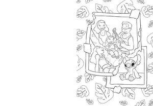 Польська розмальовка "100% Stitch" від Disney