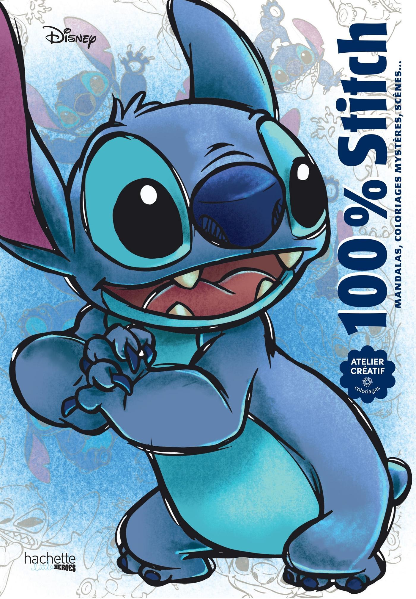 Французька розмальовка "100% Stitch" від Disney