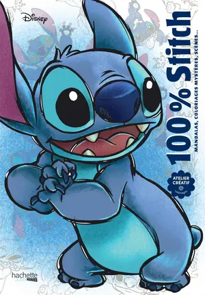 Французька розмальовка "100% Stitch" від Disney