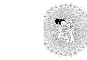 Французька розмальовка "100% Stitch" від Disney