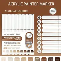 Акрилові маркери Languo Maillard (9 шт.)