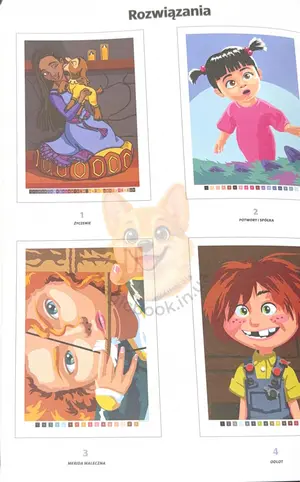 Польська розмальовка "Dziewczęta i kobiety. Najlepsze obrazki" від Disney