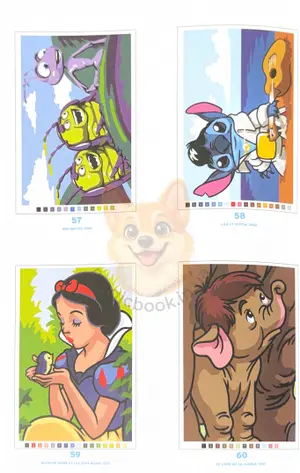 Польська розмальовка "Klasyka. Niezapomniane kadry" від Disney
