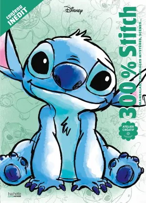 Французька розмальовка "300% Stitch" від Disney