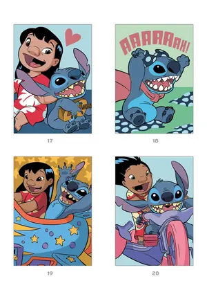 Французька розмальовка "300% Stitch" від Disney