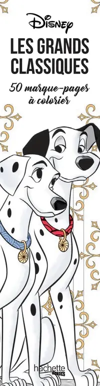 Французька розмальовка-закладка "Les Grands Classiques" від Disney