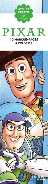 Французька розмальовка-закладка "Pixar" від Disney