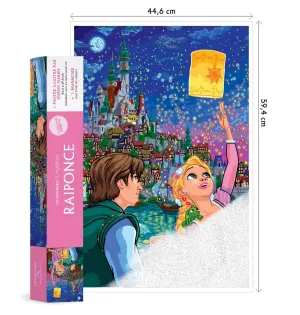 Французький постер "Raiponce" від Disney