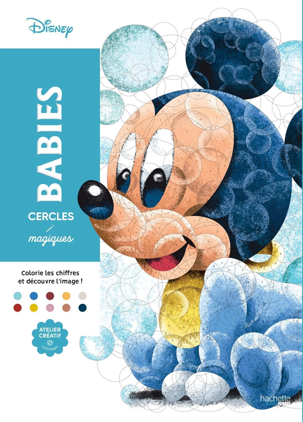 Французька розмальовка "Babies Cercles " від Disney