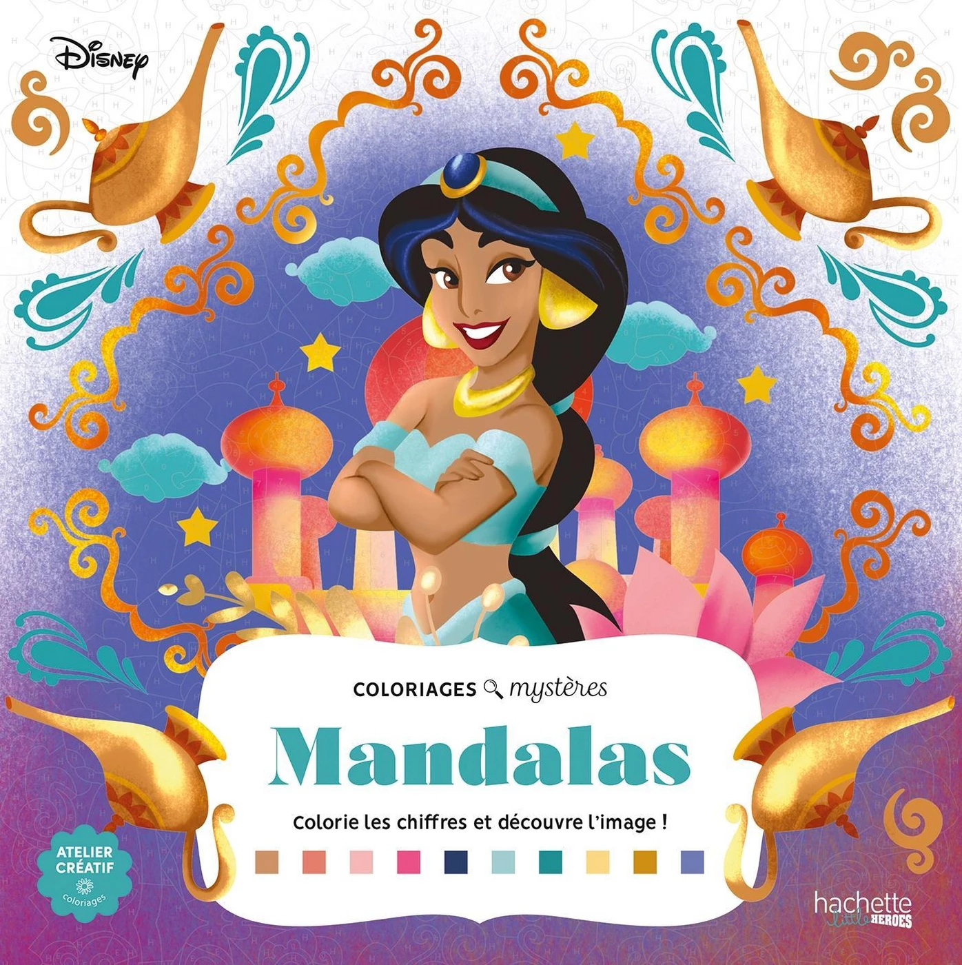Французька розмальовка "Mandalas" від Disney