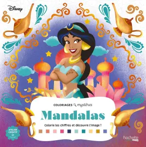 Французька розмальовка "Mandalas" від Disney