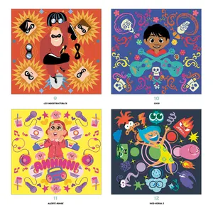 Французька розмальовка "Mandalas" від Disney