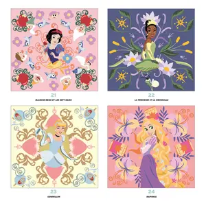 Французька розмальовка "Mandalas" від Disney