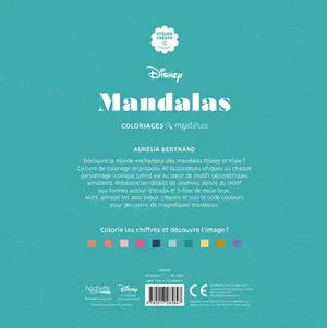 Французька розмальовка "Mandalas" від Disney