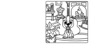 Французька розмальовка Cozy Colo Disney - Instants magiques