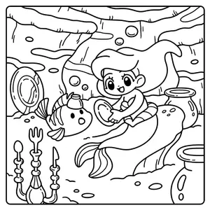 Французька розмальовка Cozy Colo Disney - Instants secrets