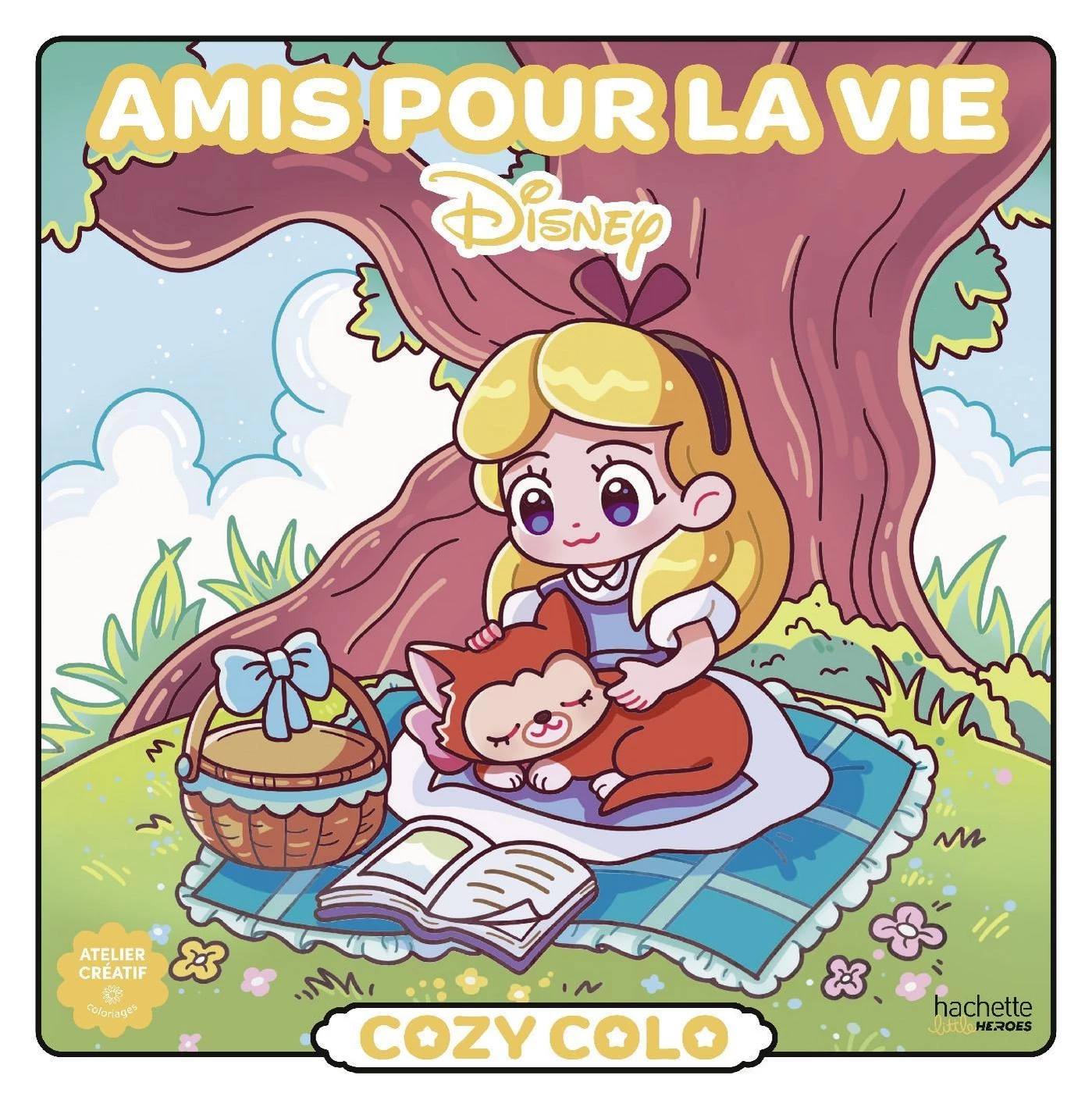 Французька розмальовка Cozy Colo Disney - Amis pour la vie