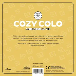 Французька розмальовка Cozy Colo Disney - Amis pour la vie