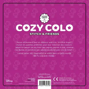 Французька розмальовка Cozy Colo Disney - Stitch & Friends