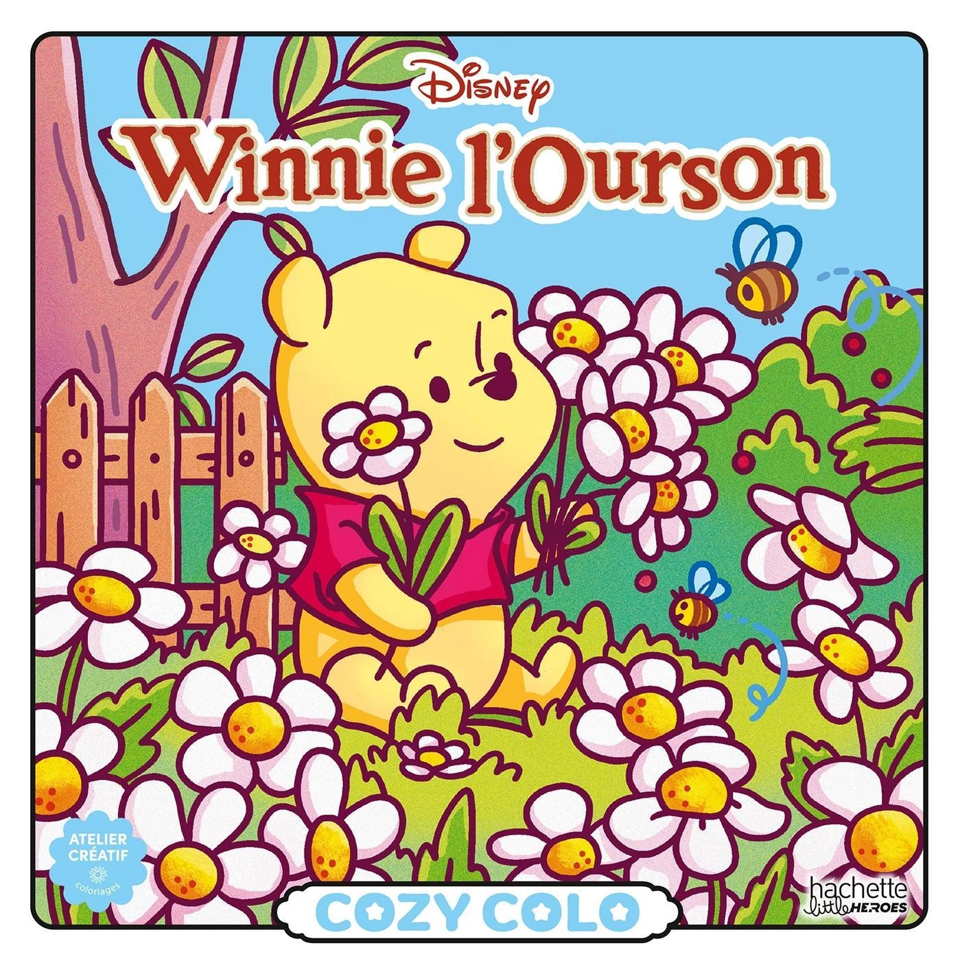 Французька розмальовка Cozy Colo Disney - Winnie l'Ourson