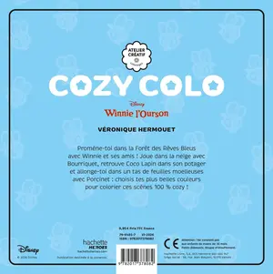Французька розмальовка Cozy Colo Disney - Winnie l'Ourson