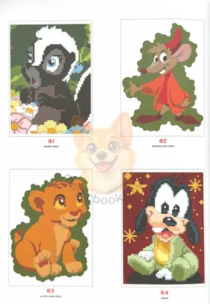 Французька розмальовка "Babies Cercles " від Disney