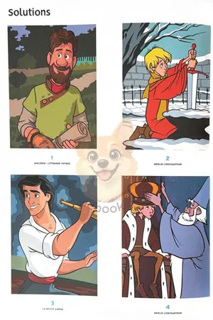Французька розмальовка "Princes et Héros" від Disney