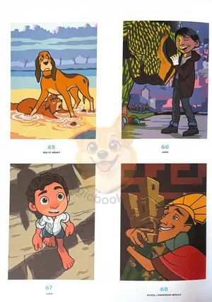 Французька розмальовка "Princes et Héros" від Disney