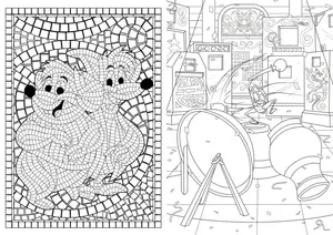 Колекційна Французька розмальовка "300 Coloriages Disney - Volume 2" від Disney
