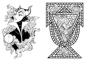 Колекційна Французька розмальовка "300 Coloriages Disney - Volume 2" від Disney
