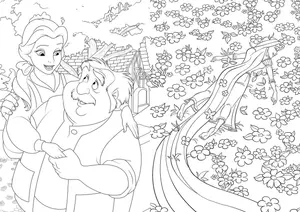 Колекційна Французька розмальовка "300 Coloriages Disney - Volume 3" від Disney