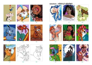 Колекційна Французька розмальовка "300 Coloriages Disney - Volume 3" від Disney