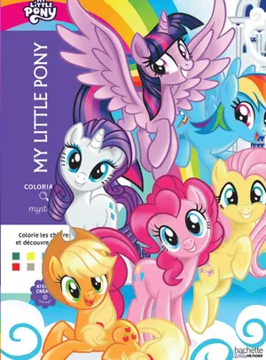 Французька розмальовка "My little pony"
