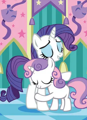 Французька розмальовка "My little pony"