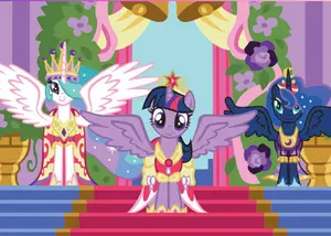 Французька розмальовка "My little pony"