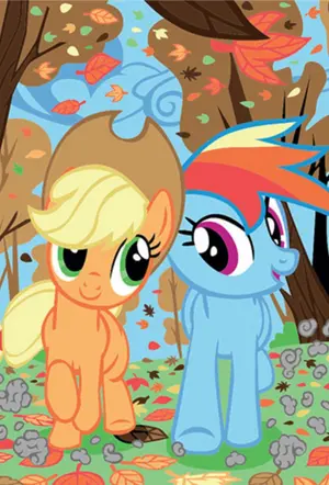 Французька розмальовка "My little pony"