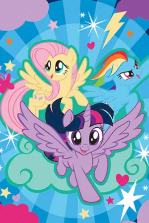 Французька розмальовка "My little pony"