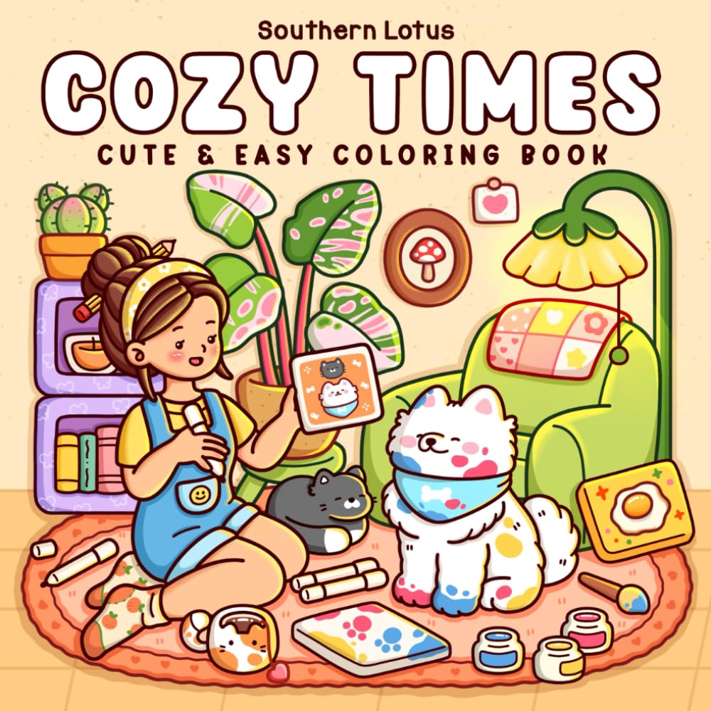 Розмальовка антистрес "Cozy Times"