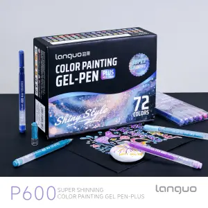 Гелеві глітерні ручки Languo plus (72 шт.)