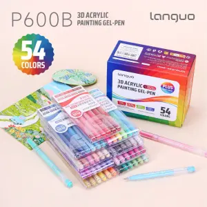 Гелеві ручки Languo plus (54 шт.)