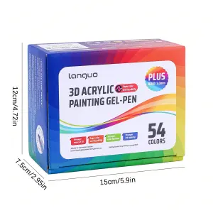 Гелеві ручки Languo plus (54 шт.)