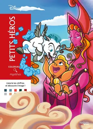  Французька розмальовка "Petits héros" від Disney