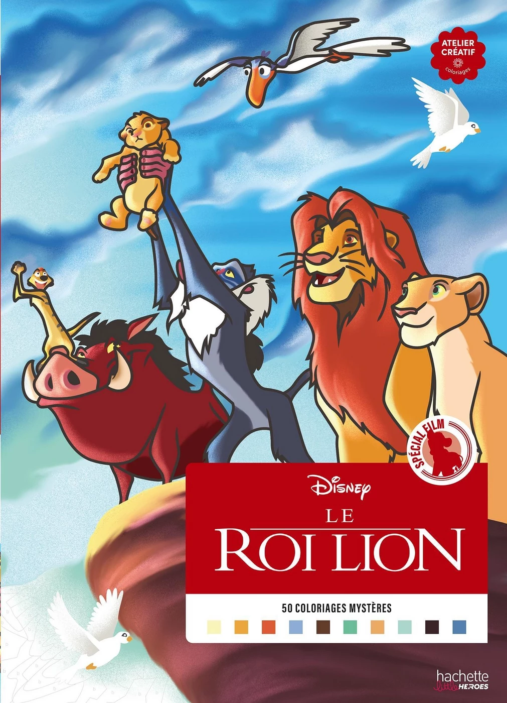 Французька розмальовка "Spécial film: Le Roi Lion"