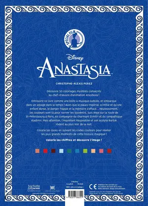  Французька розмальовка Spécial film: Anastasia"