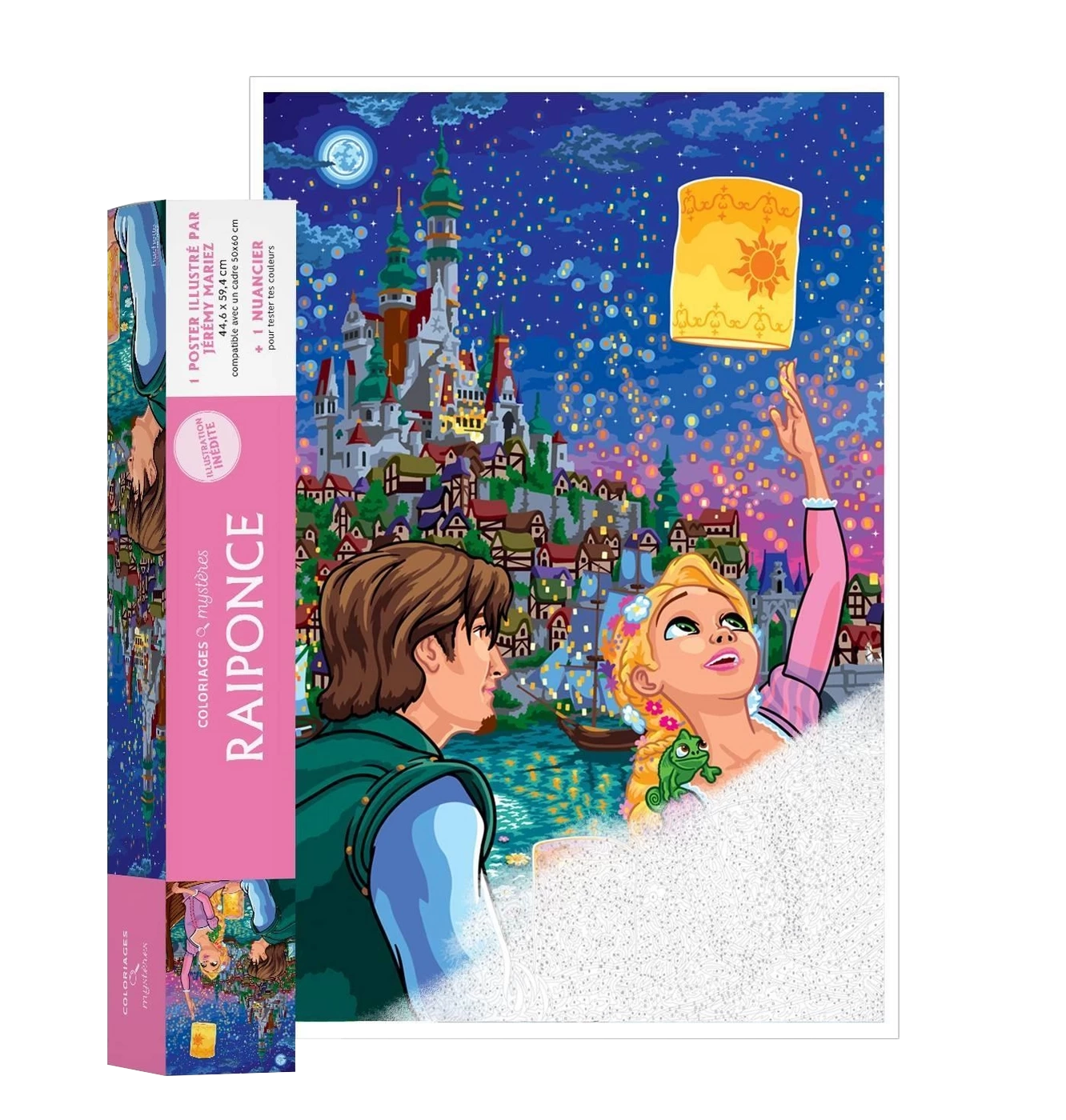 Французький постер "Raiponce" від Disney